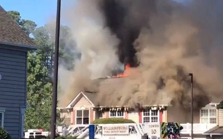 Ελικόπτερο κατέπεσε σε κτίριο διαμερισμάτων στη Βιρτζίνια – Tουλάχιστον ένας νεκρός (βίντεο)